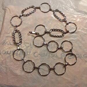 Women's Belt Silvertone